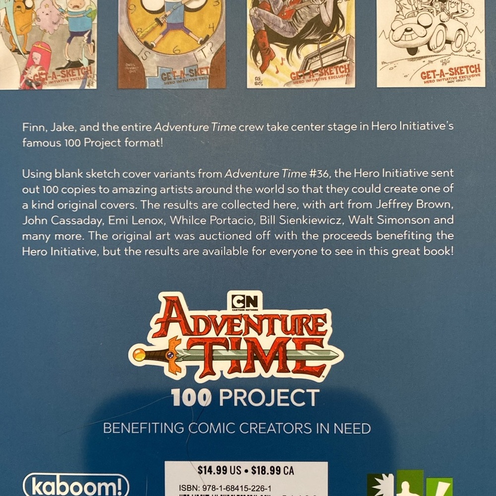 Adventure Time 100 project book - Picture 4 of 7